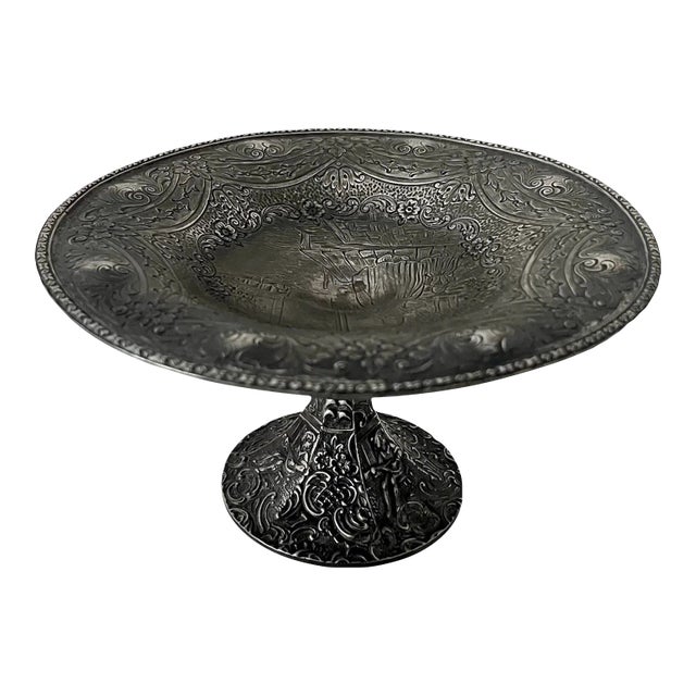 1890s Silver Plate Compote by Derby Sp Co. International For Sale