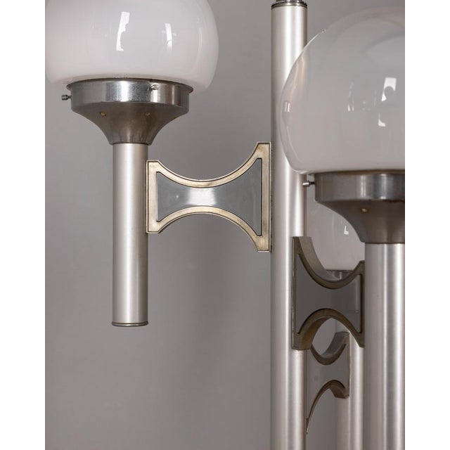 1970s Vintage Floor Lamp with Three Lights in Glass from Sciolari, 1970s For Sale - Image 5 of 8