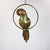 Mexican 1960s Big Size Sergio Bustamante Sculpture of Macaw on Hanging Perch For Sale - Image 3 of 4