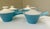 1950s 1950s Mid Century Soup Bowls With Lids - Set of 4 For Sale - Image 5 of 6