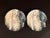 Porcelain Salad Plates Featuring Blue and Gold Marble Motif From Intesa Home - Set of Eight For Sale - Image 4 of 7