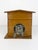 Antique 19th Century Dog Kennel Cigar Humidor Box in Wood with Metal Dog and Key, 1890s For Sale - Image 3 of 15