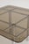 Andre dining table designed by Afra and Tobia Scarpa and produced by Knoll International. Model with a square smoked glass...