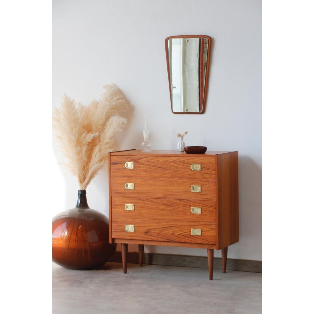 Vintage Danish Teak Chest of Drawers, 1970s For Sale - Image 12 of 12