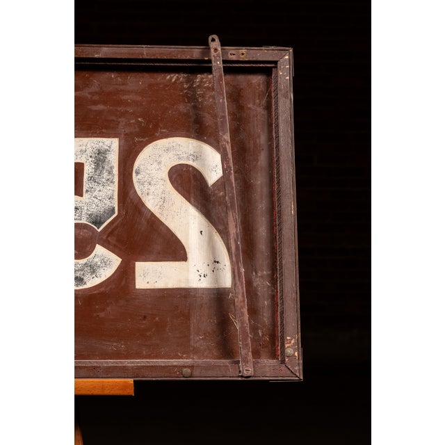 Red Vintage Rog Retail Pricing Display Sign For Sale - Image 8 of 10