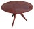 Art Deco Style Rosewood Coffee Table, 1940s For Sale