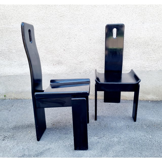 Modern Diago Chairs by Edoardo Landi for Nikol, 1970s, Set of 2 For Sale - Image 10 of 12