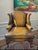 Elevate your space with this rare vintage wingback chair from the renowned Douglas Furniture company. A masterclass in...