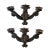 17th Century Italian Sconces or Appliques From Lucca For Sale