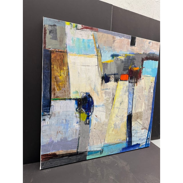 Vision III Landscape” Helen Zarin (b. 1970) Acrylic on Canvas, 50 x 50 in. ﻿Helen Zarin was born in Shiraz. Zarin...