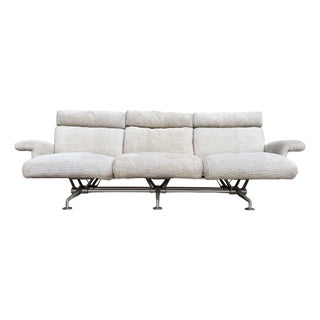 1990s B&b Italia "Harry" Three-Seat Sofa by Antonio Citterio — Certified Authentic For Sale