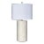 Undertow Table Lamp in Cream For Sale