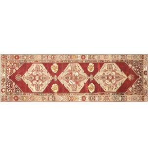 1960s Turkish Oushak Runner For Sale