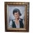 Vintage Framed Oil Paining on Canvas "Smoking Boy" Signed by Artist Unknown For Sale