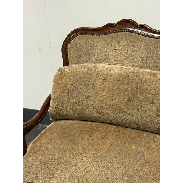 French Guy Chaddock Bespoke Bergère Chair For Sale - Image 3 of 12