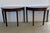 Pair of Federal-Style Demi-Lune Console Tables — Mahogany Veneer, Mid-20th Century For Sale - Image 10 of 10