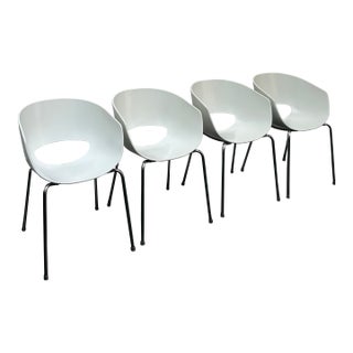 1970s Vintage "Orbit Large" Dining Chairs Set of 4 For Sale