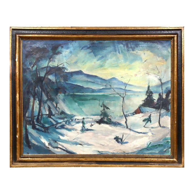 Wolf Rohricht, German Landscape, Oil Painting For Sale