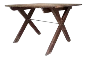 Country Rustic French x Based Table