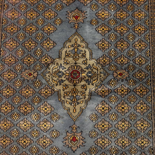 Vintage Cashmere Rug, Pakistan For Sale - Image 5 of 9
