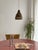 1970s Brutalist Artisanal Danish Ceramic Pendant Lamp, 1960s For Sale - Image 5 of 9