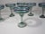 Mexican 1970s Mouth Blown Artisan Margarita Glasses - Set of 6 For Sale - Image 3 of 8