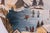 Vintage Round Folk Art Hand Painted Winter Landscape, Germany, 1950 For Sale - Image 9 of 10