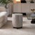 Taupe 1980s Cylindrical Laminate Stool on Casters For Sale - Image 8 of 8