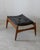 Attributed Liceu De Artes E Oficios Cognac Leather Lounge Chair and Ottoman, Brazil 1960s For Sale - Image 16 of 16
