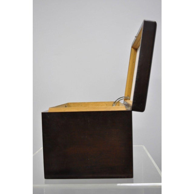 Early 20th Century Antique Mahogany Cigar Humidor Chairish