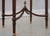 Animal Skin Maitland Smith Oval Leather Top Regency End Table For Sale - Image 7 of 14