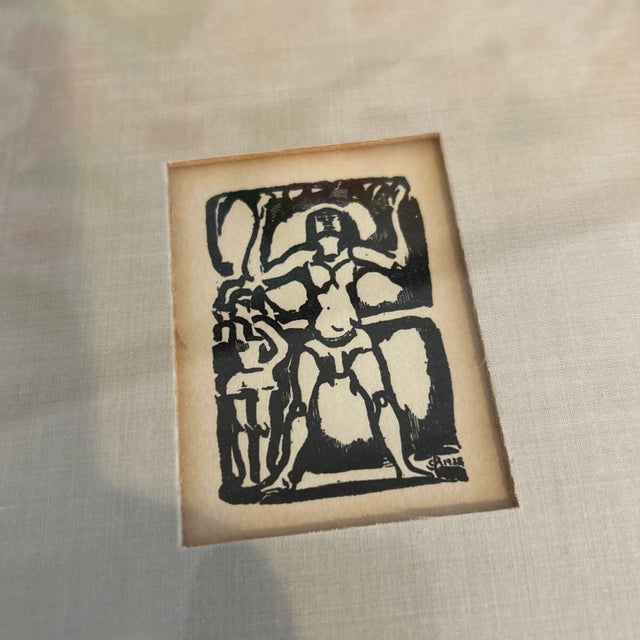 1930s Original Georges Rouault Woodcut Prints Reproduction - Set of Two For Sale - Image 10 of 10