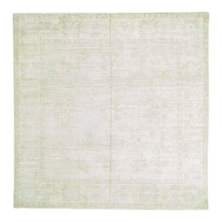 Oushak Square Rug 8' x 8'1" For Sale