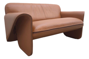 DS-125 2-Seater Sofa in Leather by Gerd Lange for de Sede