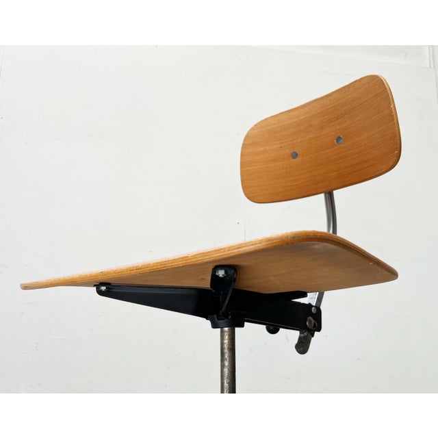 1960s Mid-Century Modern Danish Swivel Architect's Office by Jørgen Rasmussen for Kevi Fritz Hansen, 1960s For Sale - Image 5 of 18