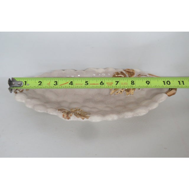 Beige Japan Ceramic Bowl Tray 4642b For Sale - Image 8 of 14