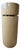 Postmodern Cream Goatskin Clad Cylinder Pedestal or Column Karl Springer Style For Sale