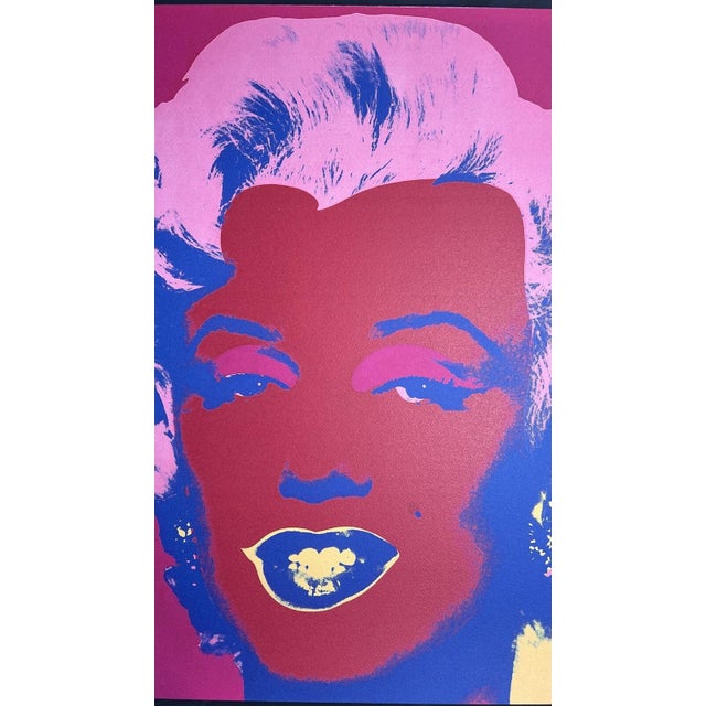 1986 Carnegie Museum of Art After Andy Warhol "Marilyn Monroe" Lithograph For Sale - Image 6 of 12