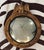 Handsome antique Federal Revival convex, naturally-aged mirror with a warm, timeworn gilt finish and restrained scale....