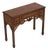 Maitland Smith Burl Wood 3 Drawer Writing Desk Console For Sale