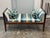 Bespoke Coastal Stripe Bench For Sale In San Francisco - Image 6 of 12
