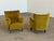 Scandinavian Wingback Lounge Chairs in Olive Velvet from Fritz Hansen, 1940s, Set of 2 For Sale - Image 13 of 13