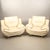 Animal Skin Lounge Chairs in Faux Leather, 2000s, Set of 2 For Sale - Image 7 of 7