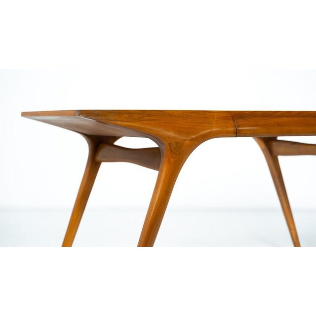 Walnut Writing Desk from Carlo De Carli, 1950s For Sale - Image 8 of 16