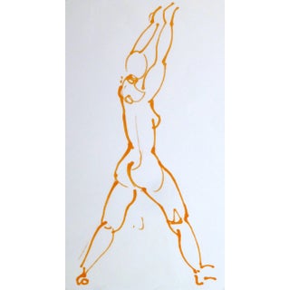 Kei Mitsuuchi, French Ink Drawing - Couleur Nude For Sale
