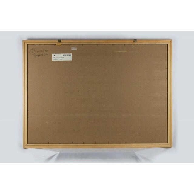 The Years of Pain is an original Contemporary artwork realized in 1975 by the italian artist Leo Guida (1992 - 2017)....