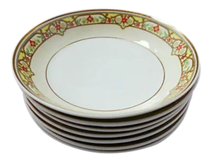 Vintage Vignaud Limoges Made in France Dessert / Berry Bowls S-7
