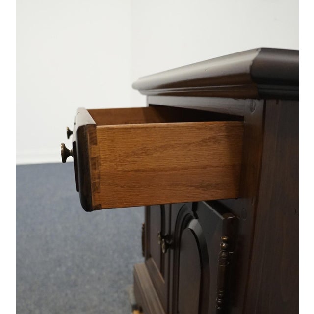 Kling Colonial Solid Pine Rustic Americana 26" Cabinet Nightstand 32-5016-205 For Sale - Image 9 of 15