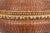 Brown Antique Chinese Lidded Woven Rattan Basket For Sale - Image 8 of 10