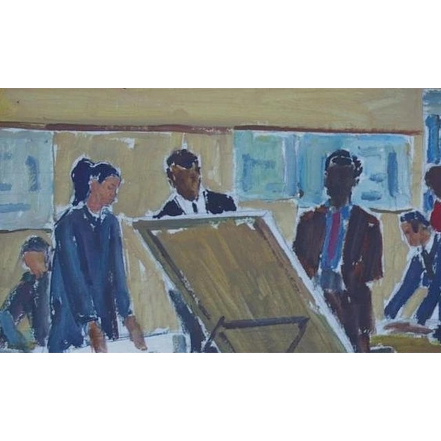 FREE SHIPPING worldwide. The painting will be rolled up and packed securely in a special protective tube. Note: The...